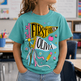 thumbnail image 3 of Back To School Shirt, Custom Grade Pencil Name Tee, Cute First Day Of School Outfit, Student Classroom Gift for School Year, 3 of 10