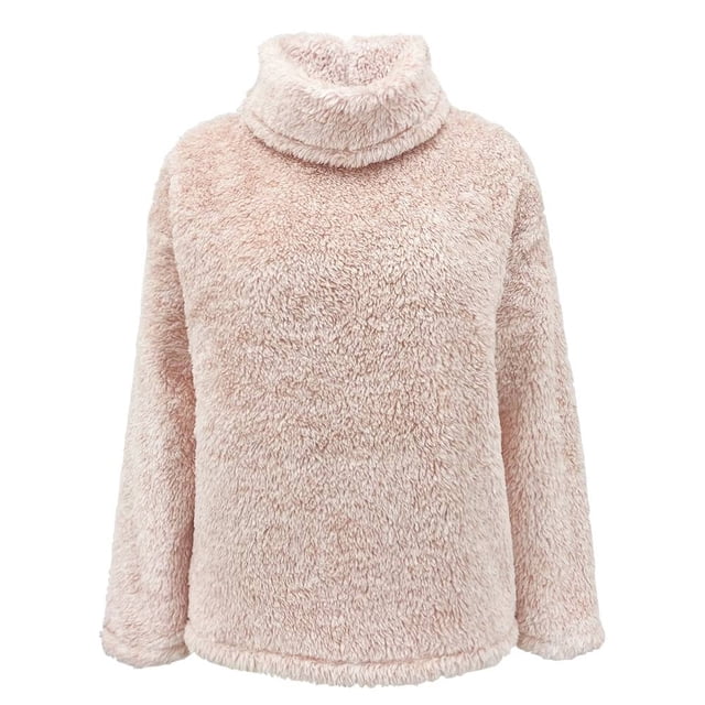 Sudadera George Talla G Cuello Alto Rosa