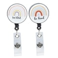 thumbnail image 4 of LOLIPPYY 2Pcs Assorted Color Retractable Badge Reels Lightweight Badge Holders with Alligator Clip for Work, 4 of 8