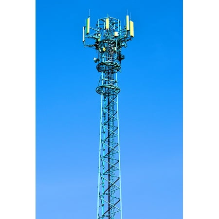 Canvas Print Cell Smartphone Telephony Phone Tower GSM GSM Stretched Canvas 10 x