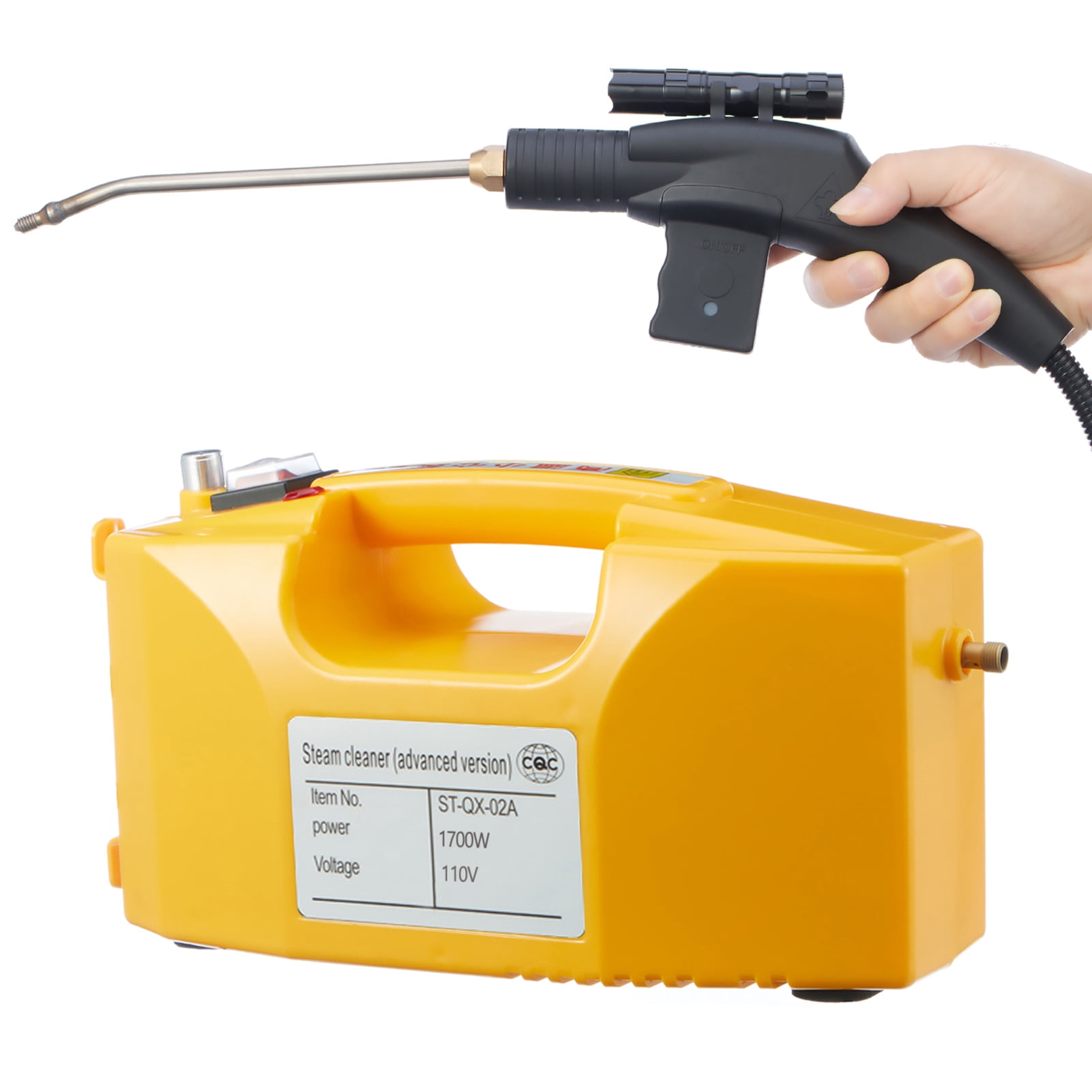 battery powered handheld steam cleaner