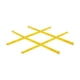 thumbnail image 1 of Juego de lanzar y lanzar TAC Toe grande, juego de ingenio, clásico, grande, 1,13 m x 1,13 m, para césped amarillo A, 1 of 6