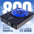 thumbnail image 2 of Subwoofer para coche Seventour 10 Upgrade, 800 W, delgado, para debajo del asiento, 2 of 9