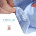 thumbnail image 4 of YSCULBUTOL Baby Twins Bodysuits Baby First Rumble Infant Baby Clothes Unisex Twin Romper Outfits With Hat, 4 of 5
