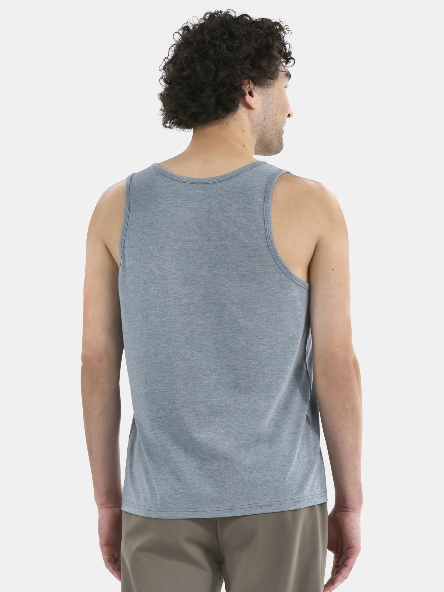 Athletic Works Men's and Men's Big & Tall Tri-Blend Tank Top, Sizes XS-4XLT