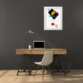thumbnail image 3 of Kasimir, Malevich 19x24 White Modern Wood Framed Museum Art Print Titled - Suprematism, 3 of 4