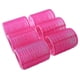 thumbnail image 3 of Rulos de pelo grandes de 48 mm, con agarre automático, para peluquería, incluye 12 pinzas de aleación (rojo rosa), paquete de 12, 3 of 4