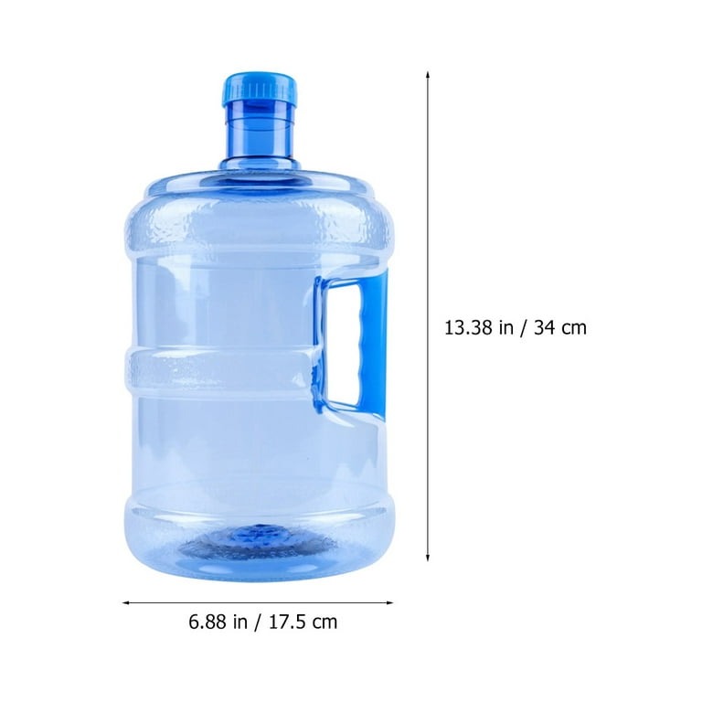 (2 Pack) Large Reusable 3 Gallon Water Bottle Jug Container BPA Free Home  Office