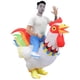 thumbnail image 1 of Disfraz inflable de gallo colorido para fiesta de Halloween, divertidos accesorios para el escenario del Día del Niño, 1 of 5