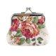 thumbnail image 1 of Qarigey Cartera femenina Mini patrón hebilla carteras bolso elegante dinero colgantes bolsillos estilo Vintage monedas monedero Accesorios Carteras Blanco Qarigey BB7074-01, 1 of 6