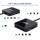 thumbnail image 5 of atolla Lector de Tarjetas SD 4 En 1, USB 3.0 de 5Gbps Para Tarjetas de Memoria SD/ SDHC/ SDXC/ TF/ CF/ MMC/ MS/ Micro-SD, 5 of 5