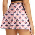 skfvkab Womens Casual Prints Tennis Golf Skirt Yoga Sport Active Skirt ...