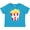 Turquoise, variant on Inktastic Cute Kawaii Popcorn Boys or Girls Toddler T-Shirt