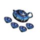 thumbnail image 4 of Juego de té de cerámica, artesanías portátiles, práctico diseño vintage, vajilla para servir, juegos de té 13cmx6cm 7cmx3cm, 4 of 9