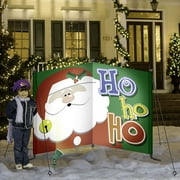 Santa Ho Ho Ho Yard Card