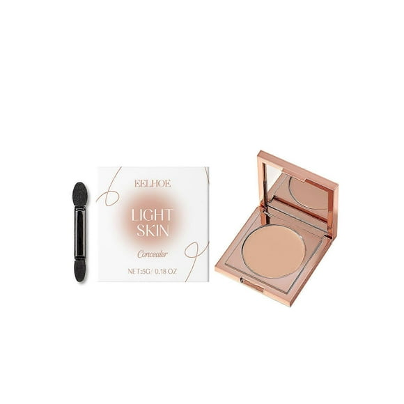 Undereye Corrector, Color Corrector for Dark Circles with Brush, Conceal & Brighten Dark Circles, Under Eye Concealer