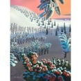 thumbnail image 2 of Wang, John 12x14 Black Modern Framed Museum Art Print Titled - Fantasia of Winter, 2 of 4