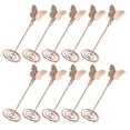thumbnail image 2 of Greenadscape Metal Card Placement Clips Rose Gold for Events 10Pcs, 2 of 5