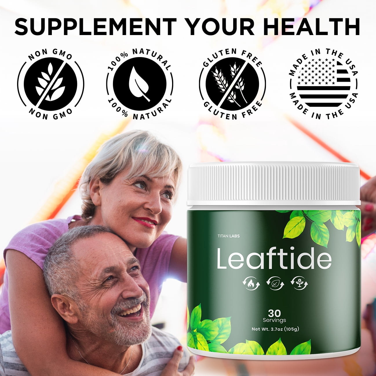 Leaftide Powder Advanced Formula Supplement to Support Active Lifestyle Leaf Tide 30 Servings