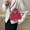 thumbnail image 3 of Bolsa De Vagabundo Bolso de mano para mujer, bolso de mano de piel sintética, bolso de mano para mujer, bandolera (oro rosa) Tmvgtek Para Estrenar, 3 of 3