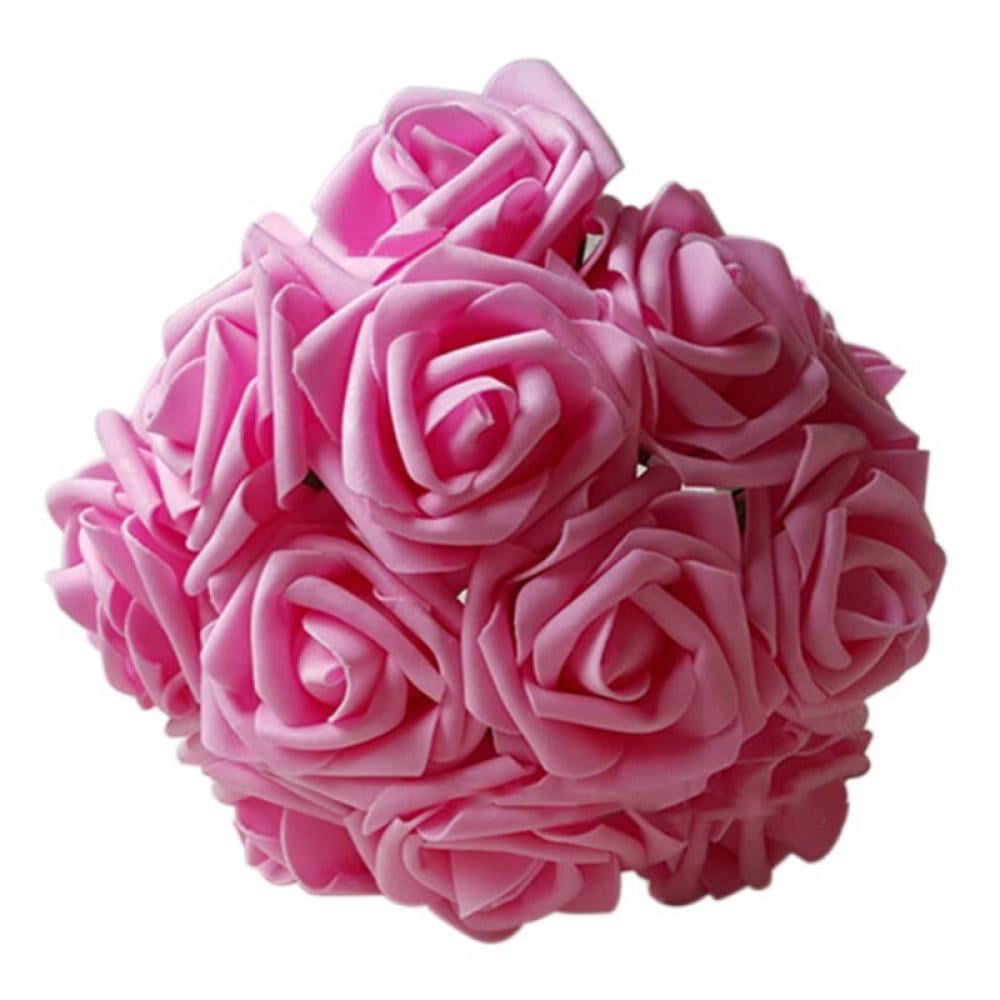 Pick Rose Color 10" Wedding Bouquet Artificial Flowers 