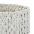 thumbnail image 4 of (2 pack) Better Homes & Gardens Weave Rope Polyester Iron Decorative Baskets, 4 of 12