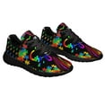 thumbnail image 6 of Autism Acceptance Heart Shoes Sneakers for Women Men Black Size 13, 6 of 7