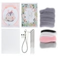 thumbnail image 3 of FLAMEEN Needle Felting Kit, Wool Needle Felting Starter Kit For Beginners For Ute Animal Plush Doll DIY Making Material, 3 of 8