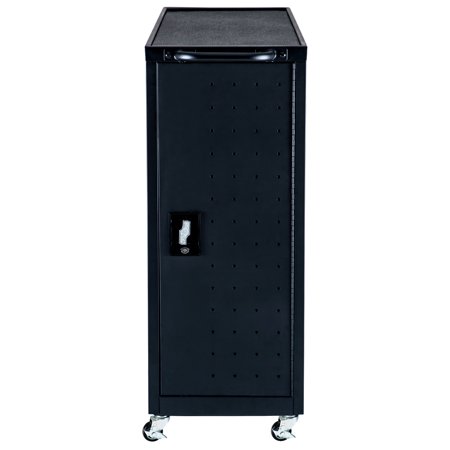 Luxor Black 12 Chromebook Charging Cart Includes E