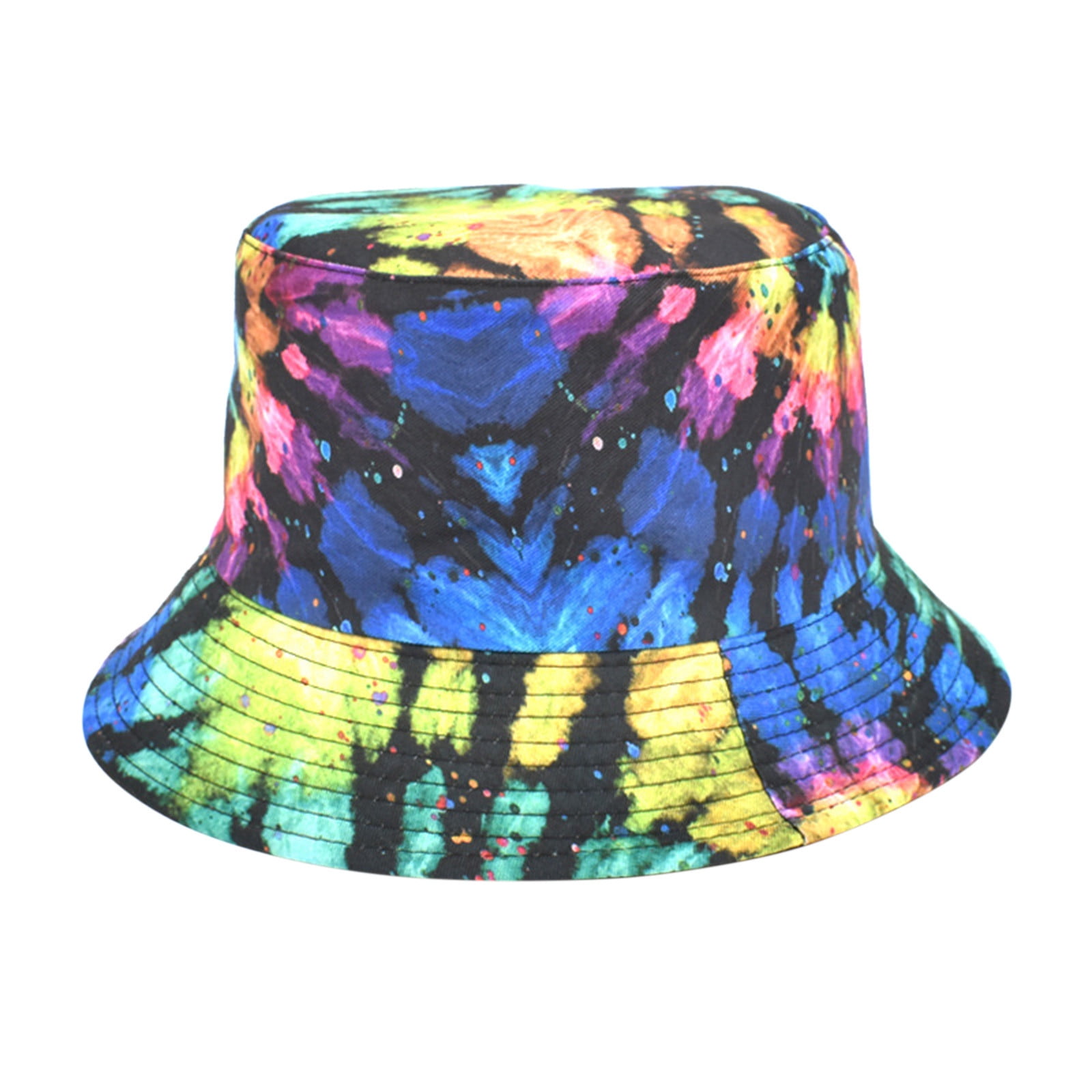 Adult Fashion Printing Sunshade Hat Fisherman's Hat Basin Hat Outdoor ...