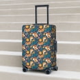 thumbnail image 6 of Naloa Squirrel Garden Delight Elastic Suitcase Protector, Travel Suitcase Protector Cover Fits 18-32in Suitcase(No luggage included)-Small, 6 of 7