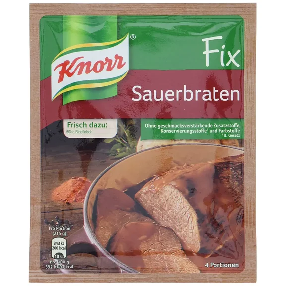 Knorr Fix German Style Pot Roast Sauerbraten 37G | Pack Of 3