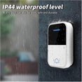 thumbnail image 3 of Wireless Doorbell Self Powered Battery Free Doorbell Waterproof 38 Ringtone (1 Button 2 Receiver), 3 of 4