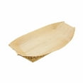 thumbnail image 2 of BambooMN Brand - Premium Bamboo Leaf Boats - 10" x 5.75" - 100 Pieces, 2 of 5