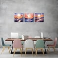thumbnail image 6 of Sun Mountain Wall Decor Nature Wall Art Mid Century Art Geometric Abstract Landscape Colorful Forest Pictures Artwork for Wall Nordic Style Canvas Painting Bedroom Bathroom Modern Home Decoration, 6 of 6