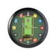 thumbnail image 1 of Reloj de pared con bola de billar, silencioso y redondo, para decoración de pared Negro, 1 of 9