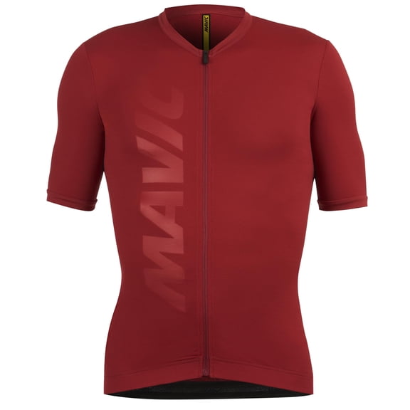 MAVIC Men's Aksium Jersey S Burgundy