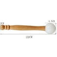 thumbnail image 4 of Pretyzoom 1PC Percussion Stick Wood Yellow Mallet Musical Instrument Accessory for Sessions, 4 of 6