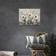 thumbnail image 3 of Farmhouse Bathroom Flower Wall Art Rustic Bathroom Floral Wall Decor Just Have Faith Canvas Print Painting Pictures Artwork Home Decorations for Bedroom Living Room Kitchen 16"x12", 3 of 6