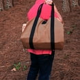 thumbnail image 3 of Firewood Log Canvas bag for Fireplaces Camping Wood, 3 of 11