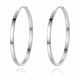 thumbnail image 1 of Pendientes de aro plata 925 para mujer Pendientes de aro de 5 mm de ancho plata 925 Pendientes grandes hipoalergénicos chapados en oro de 14K Pendientes de aro de oro para mujer, 1 of 6