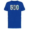 thumbnail image 1 of Number 500 Dollar Bill Ts Tee Men's -Image by Shutterstock, 1 of 1