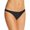 Black, variant on Milly Women's Lucia Wrap Bikini Bottom P/Black