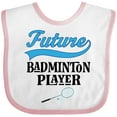 thumbnail image 3 of Inktastic Future Badminton Player Sports Boys or Girls Baby Bib, 3 of 4
