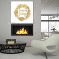 thumbnail image 6 of Epic Art 'Seasons Greetings Gold Wreath' by Cindy Jacobs, Acrylic Glass Wall Art, 36"x36", 6 of 8