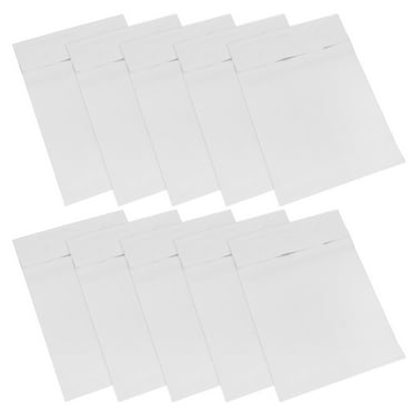 WHAMVOX Sanitary Napkin Disposal Bags for Storage Self Sealing White Plastic Large Capacity 100pcs