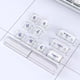 thumbnail image 2 of Teclado con cable Teclado de 61 teclas Teclado mecánico Gamer para ESports Gaming Office, 2 of 3