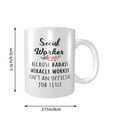 thumbnail image 5 of Waldeal Social Worker Coffee Mug, Social Work Appreciation Gift, Funny Coffee Mug 11oz Fine Bone Ceramic White, 5 of 7