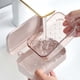 thumbnail image 5 of Jabonera de Plástico con Diseño Autodesagüe y Base Antideslizante, Ideal para Baño y Cocina. Disponible En Rosa, Blanco o Azul., 5 of 6