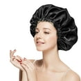 thumbnail image 1 of Bonnet de Nuit à Double Couche Ajustable pour Femmes, Cheveux Bouclés Naturels, Doux et Confortable, 1 of 6